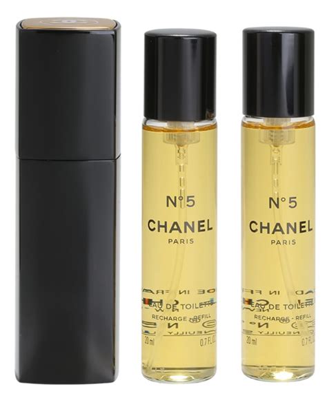 chanel no.5 eau de toilette recharge refill|Chanel no 5 refill 20ml.